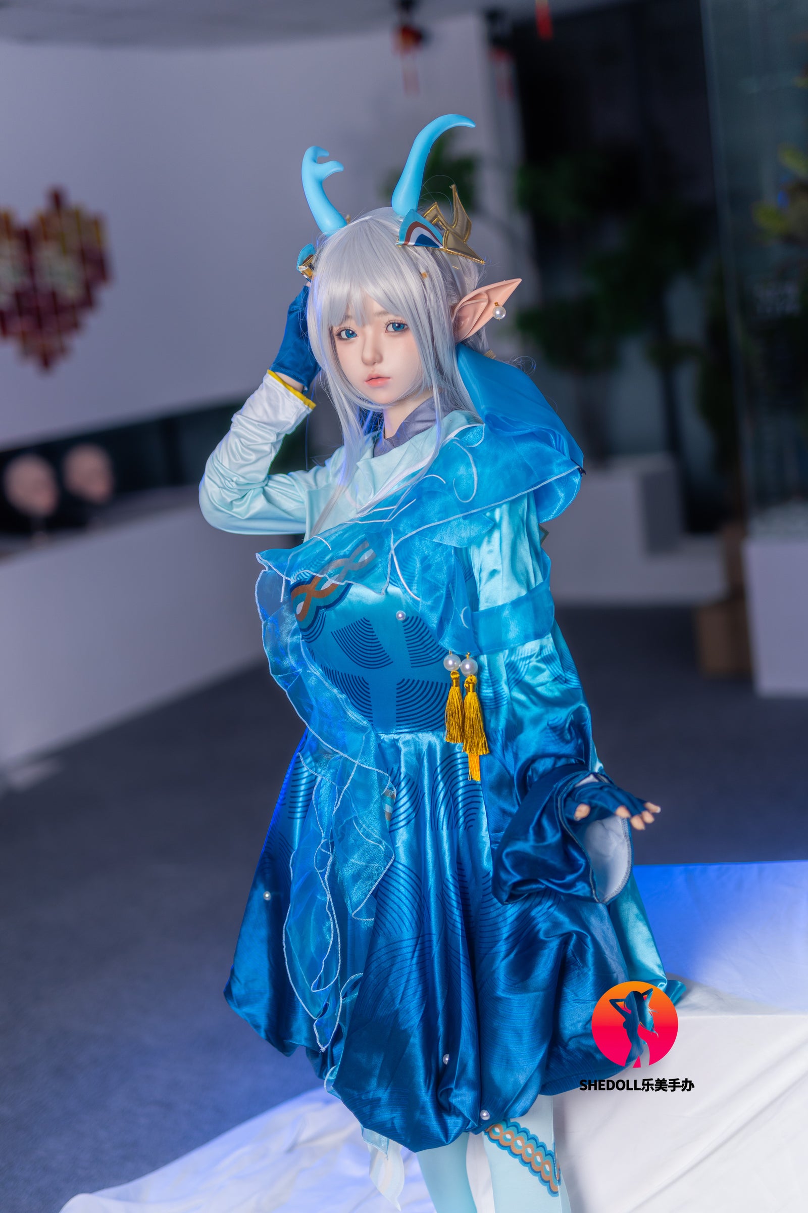 Aileen sexdukke (SHEDOLL 148 cm D-cup #SH087 2.0 silikon)