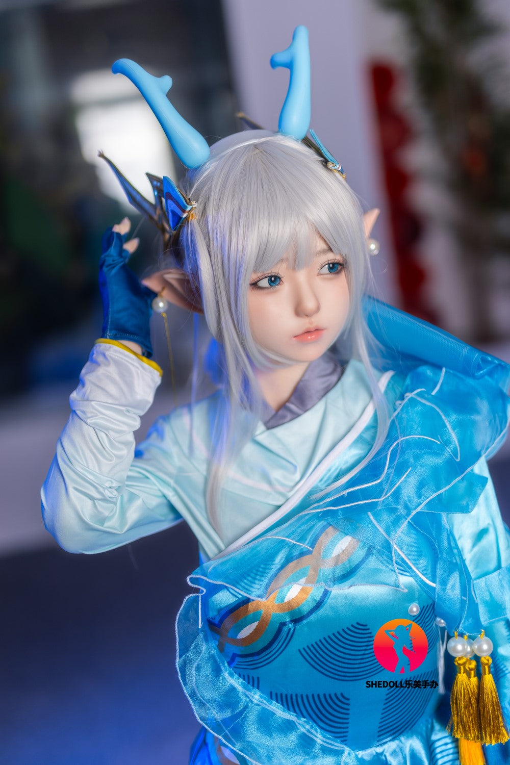 Aileen sexdukke (SHEDOLL 148 cm D-cup #SH087 2.0 silikon)