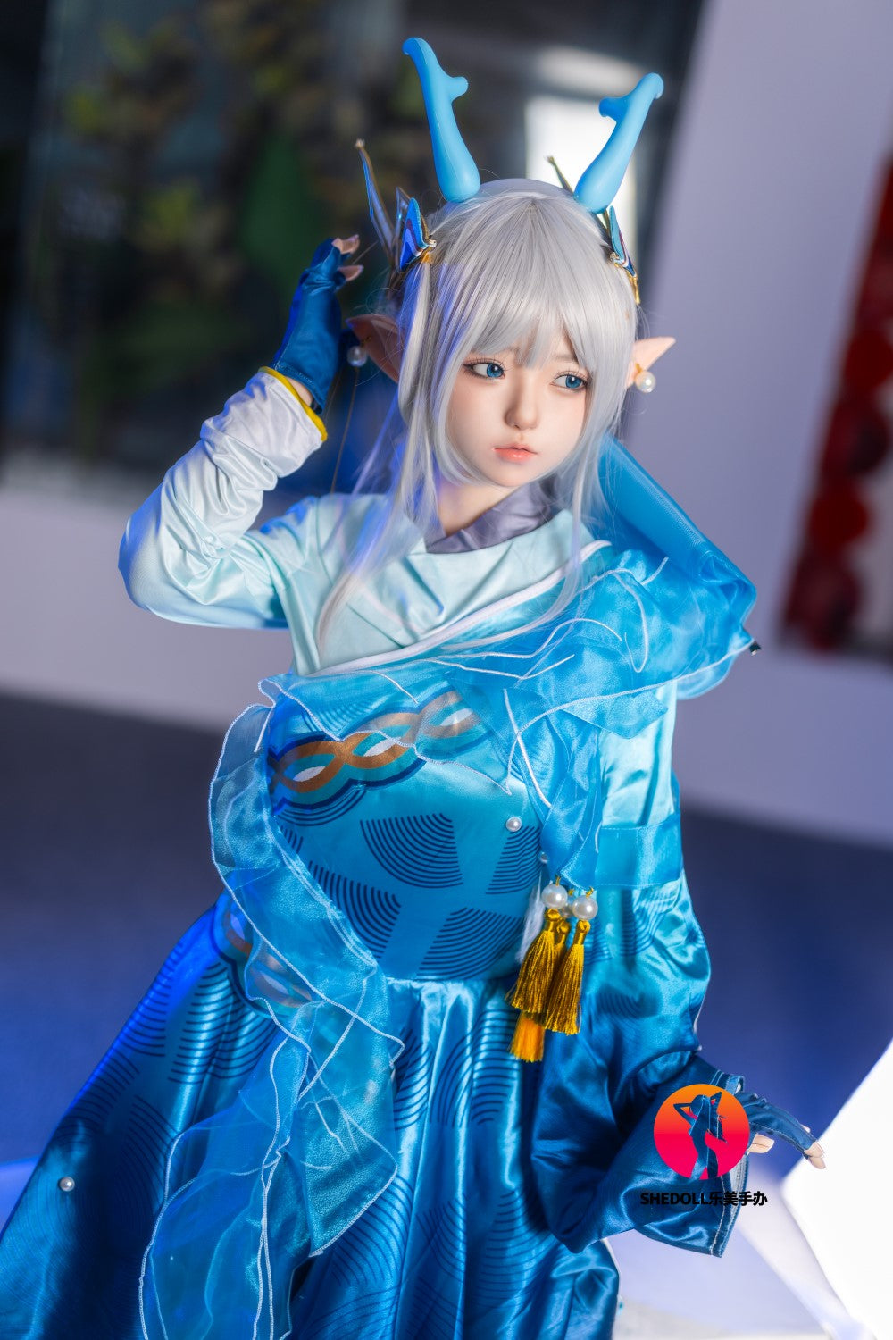 Aileen sexdukke (SHEDOLL 148 cm D-cup #SH087 2.0 silikon)