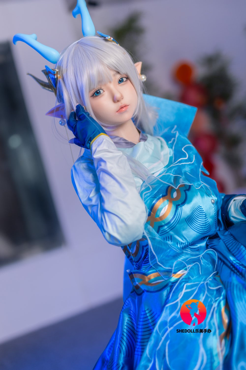 Aileen sexdukke (SHEDOLL 148 cm D-cup #SH087 2.0 silikon)