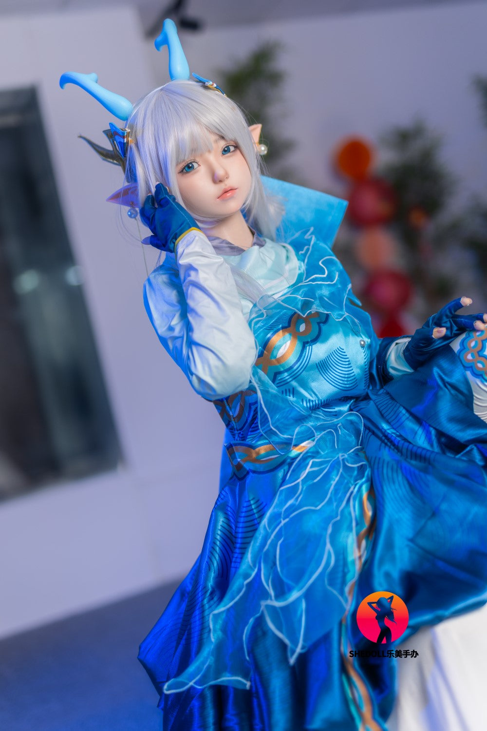 Aileen sexdukke (SHEDOLL 148 cm D-cup #SH087 2.0 silikon)