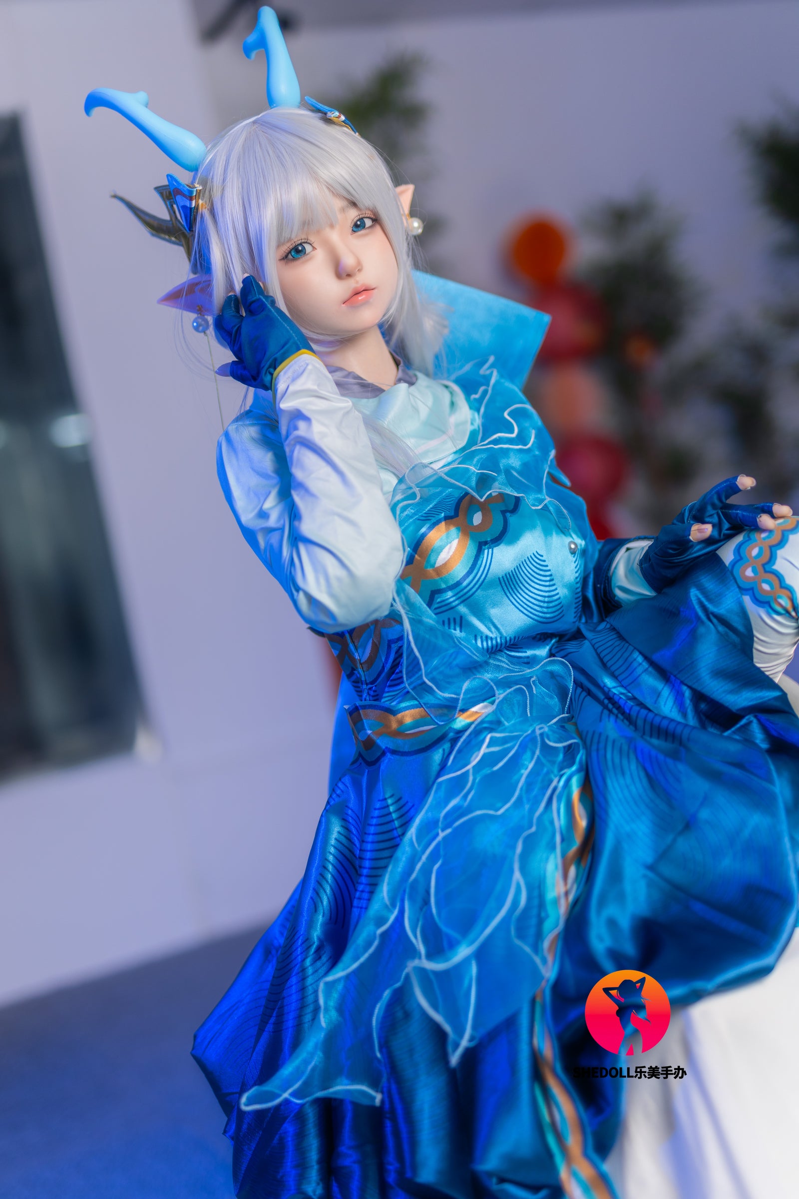 Aileen sexdukke (SHEDOLL 148 cm D-cup #SH087 2.0 silikon)