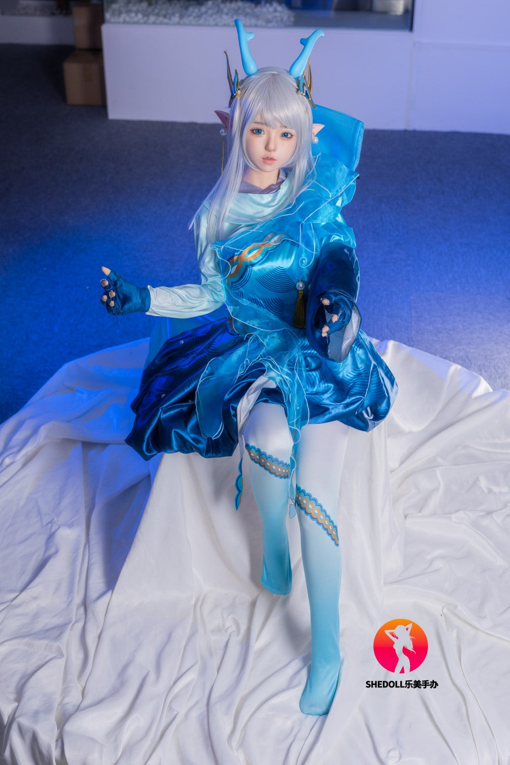 Aileen sexdukke (SHEDOLL 148 cm D-cup #SH087 2.0 silikon)