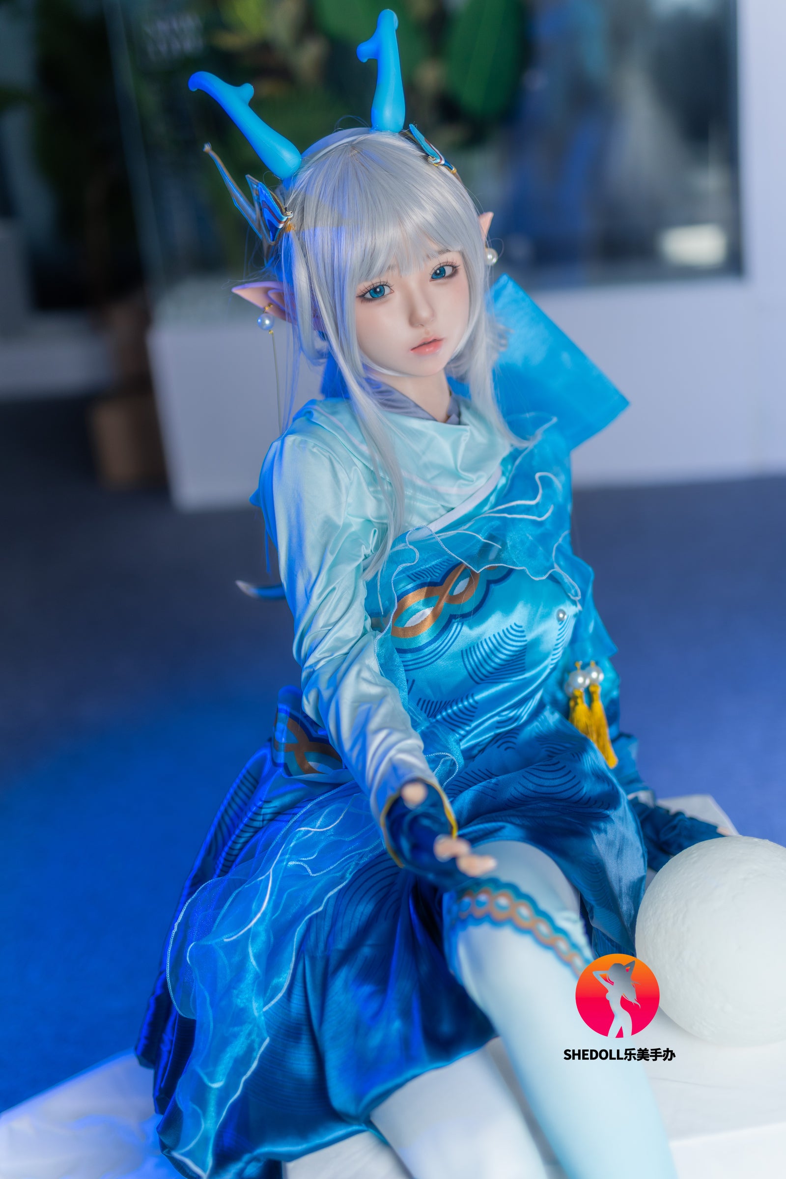 Aileen sexdukke (SHEDOLL 148 cm D-cup #SH087 2.0 silikon)