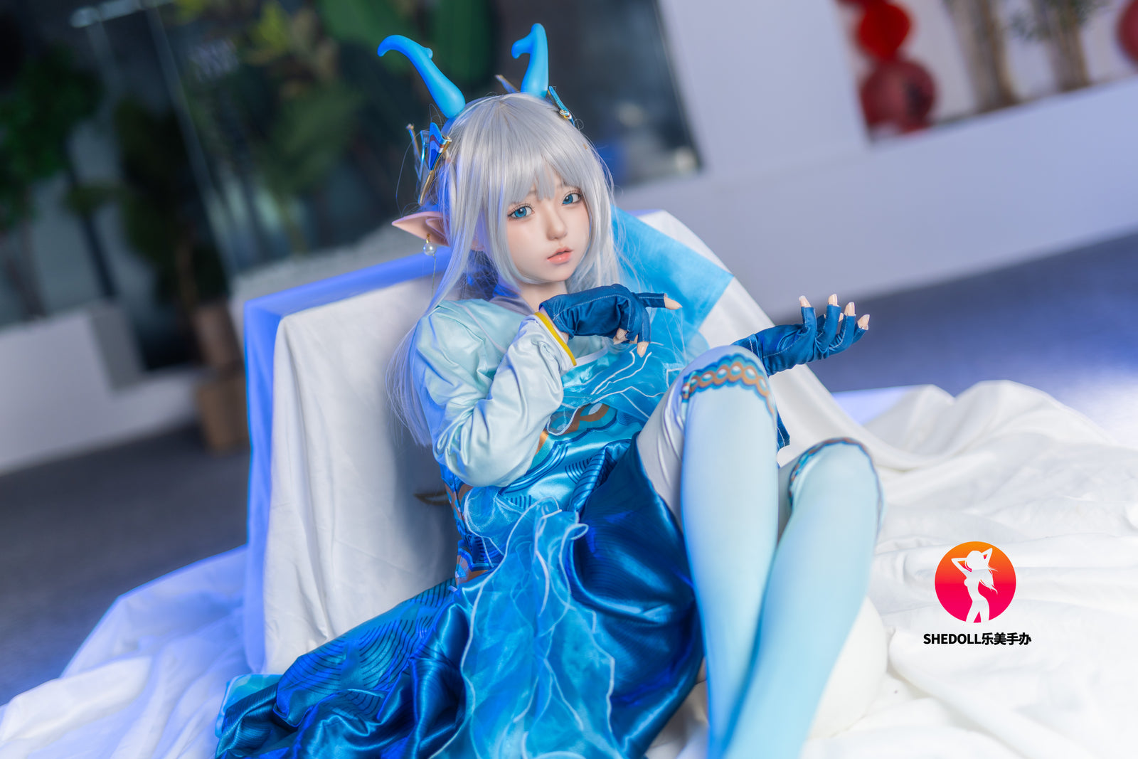 Aileen sexdukke (SHEDOLL 148 cm D-cup #SH087 2.0 silikon)