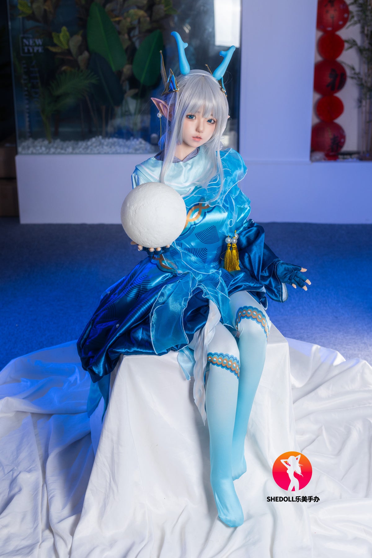 Aileen sexdukke (SHEDOLL 148 cm D-cup #SH087 2.0 silikon)