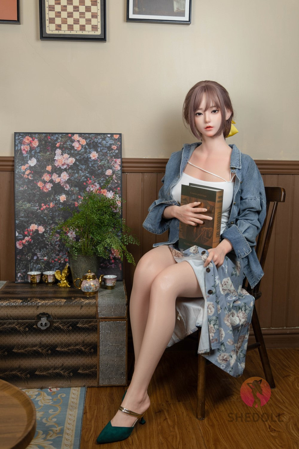 Jasmine sexdukke (SHEDOLL 165 cm E-cup #SH102 2.0 silikon)