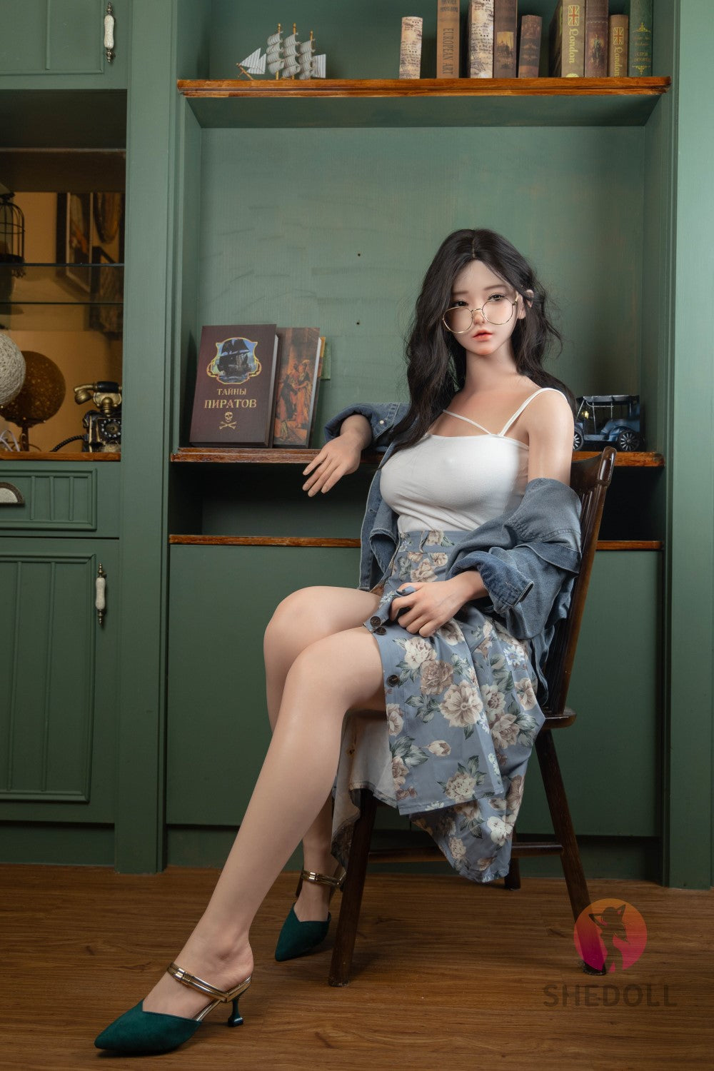 Jasmine sexdukke (SHEDOLL 165 cm E-cup #SH102 2.0 silikon)