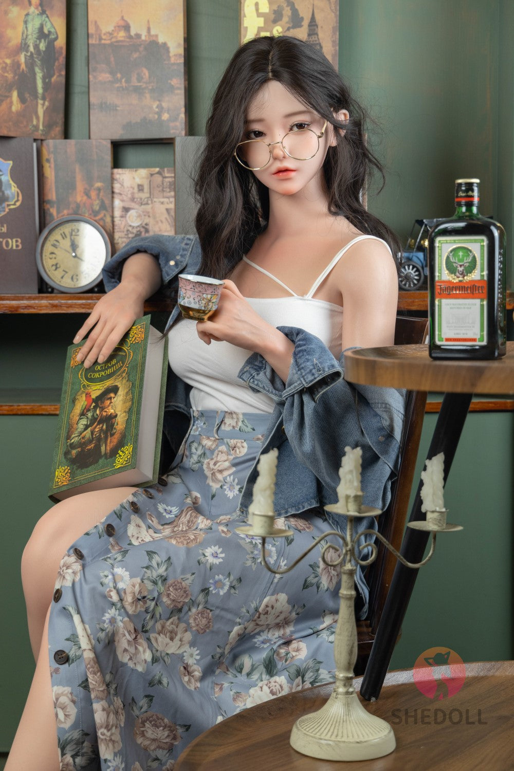 Jasmine sexdukke (SHEDOLL 165 cm E-cup #SH102 2.0 silikon)