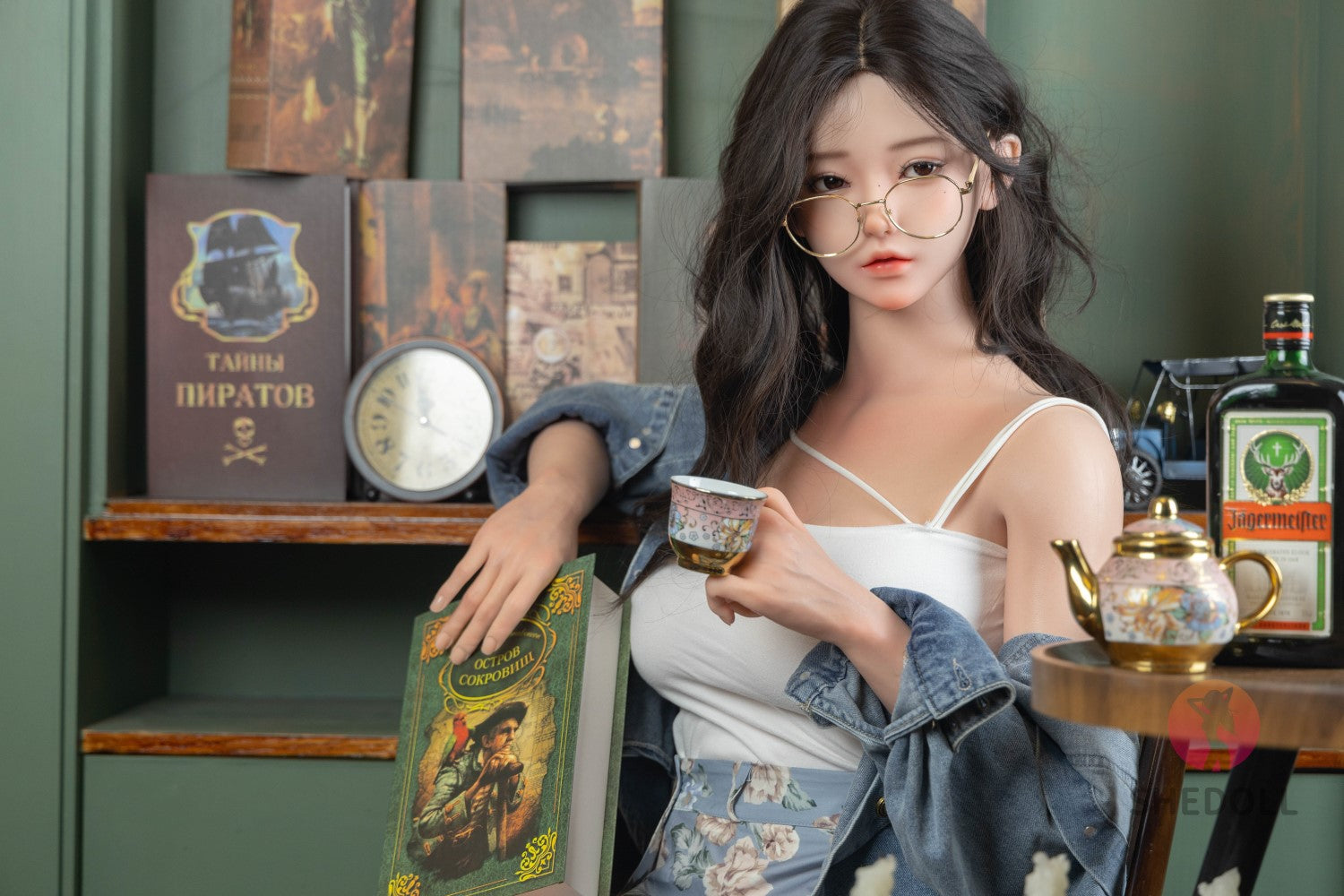 Jasmine sexdukke (SHEDOLL 165 cm E-cup #SH102 2.0 silikon)