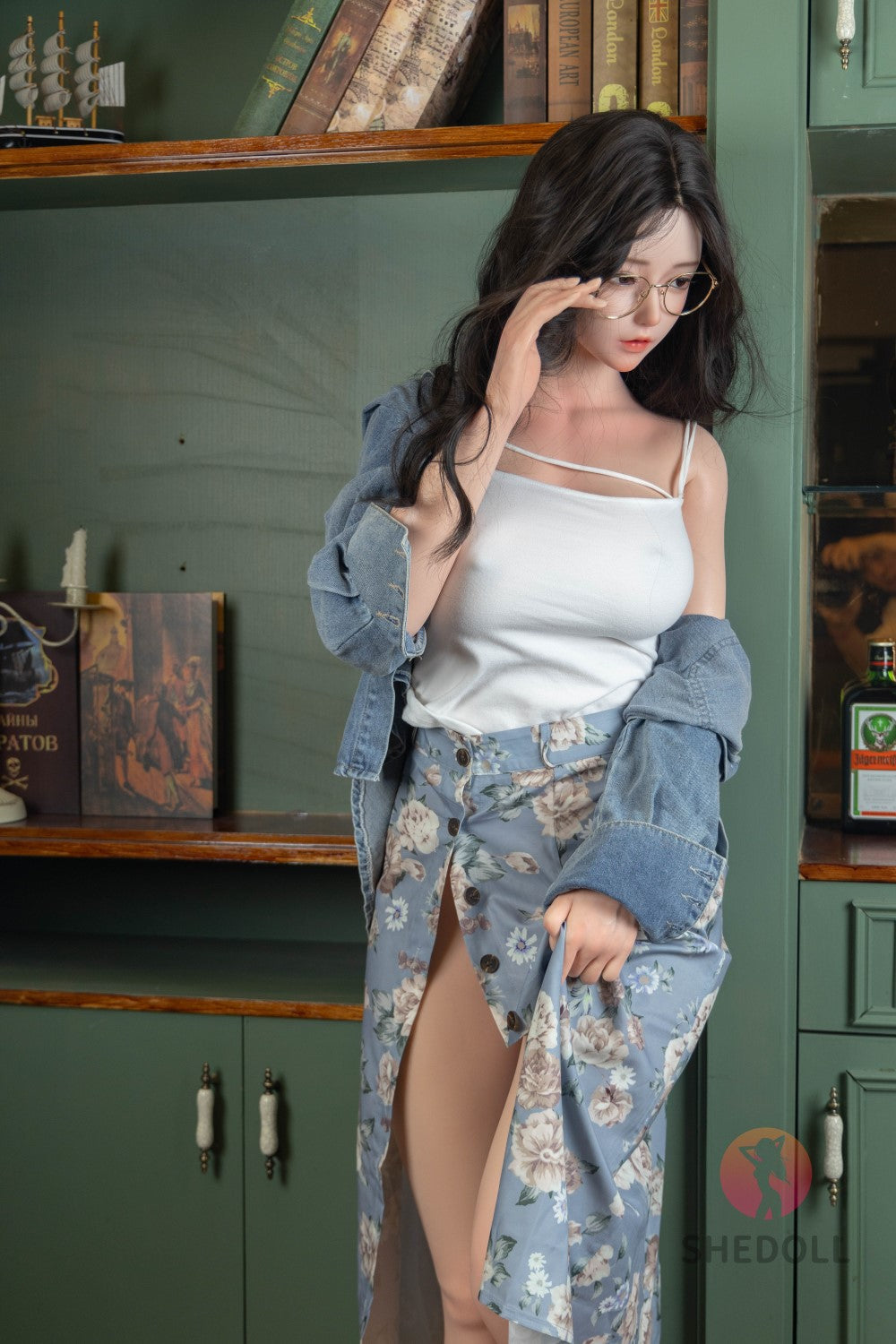 Jasmine sexdukke (SHEDOLL 165 cm E-cup #SH102 2.0 silikon)