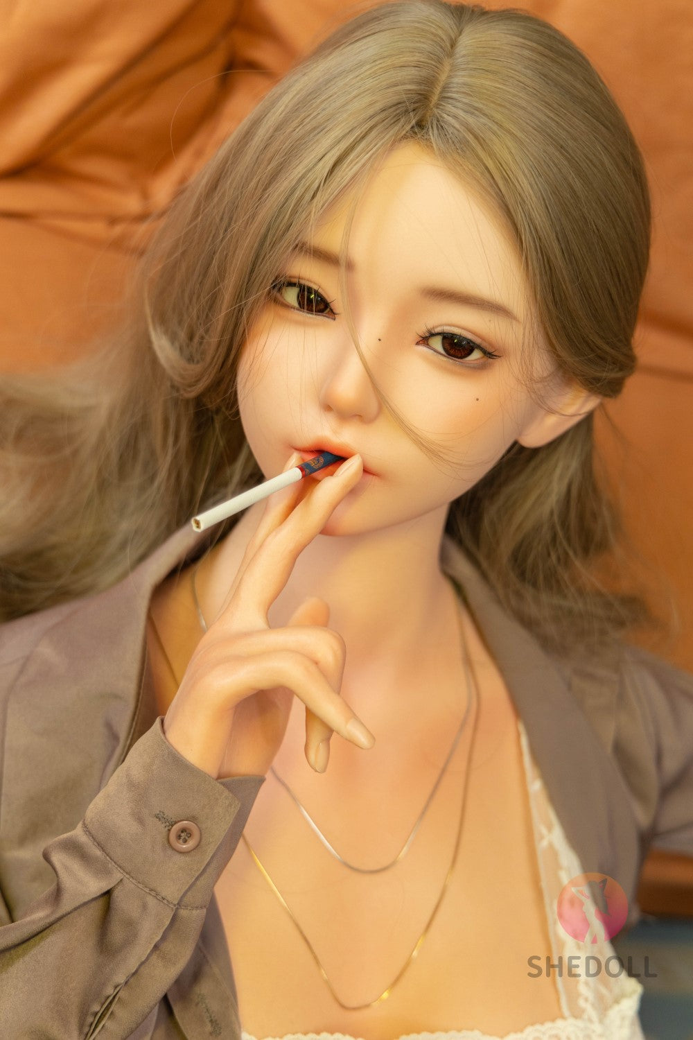 Jasmine sexdukke (SHEDOLL 165cm e-cup #SH102 2.0 silikon)