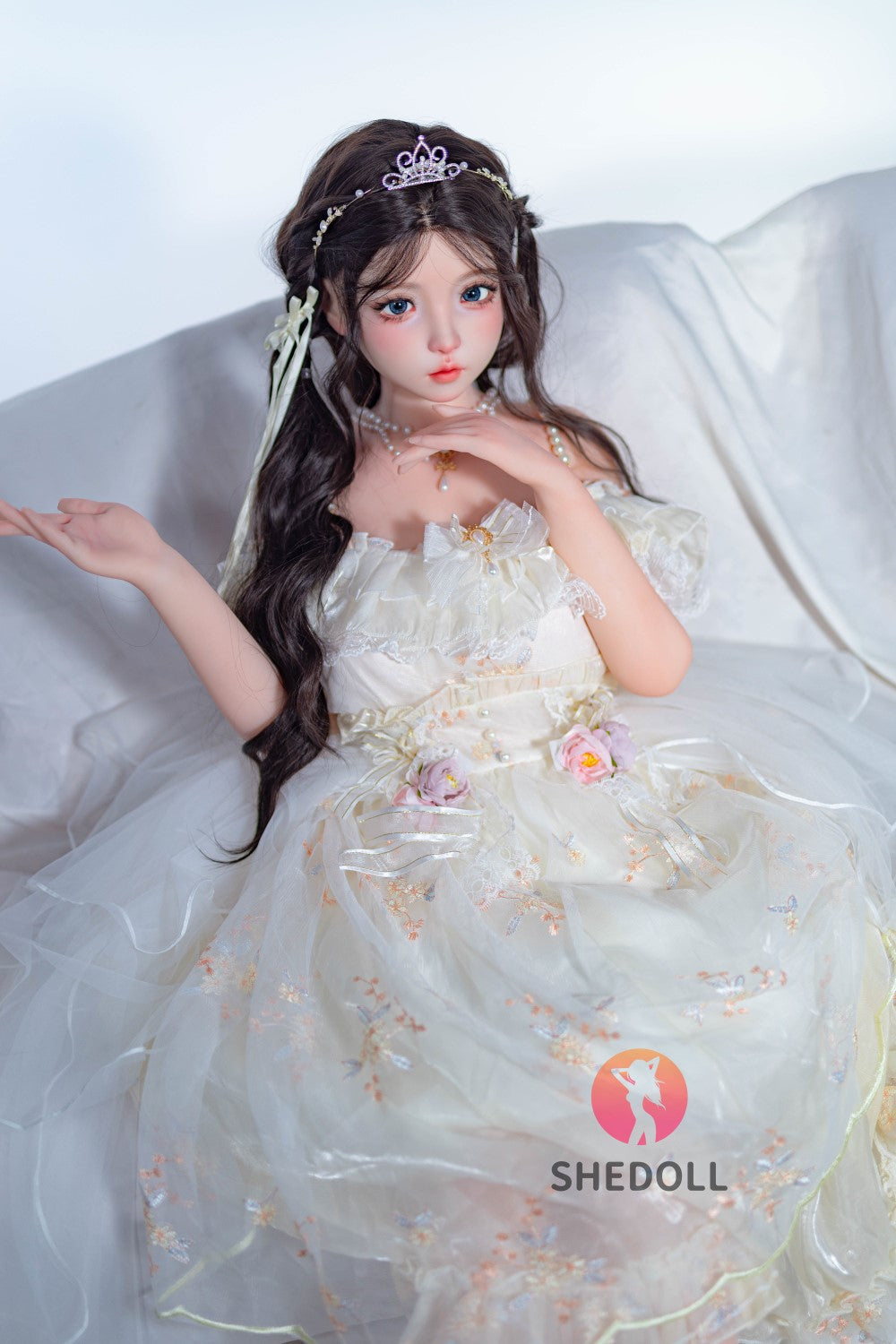 Sukkertøy sexdukke (SHEDOLL 145 cm G-cup #SH104 2.0 TPE+silikon)