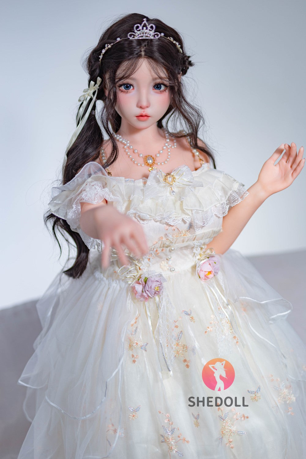 Sukkertøy sexdukke (SHEDOLL 145 cm G-cup #SH104 2.0 TPE+silikon)