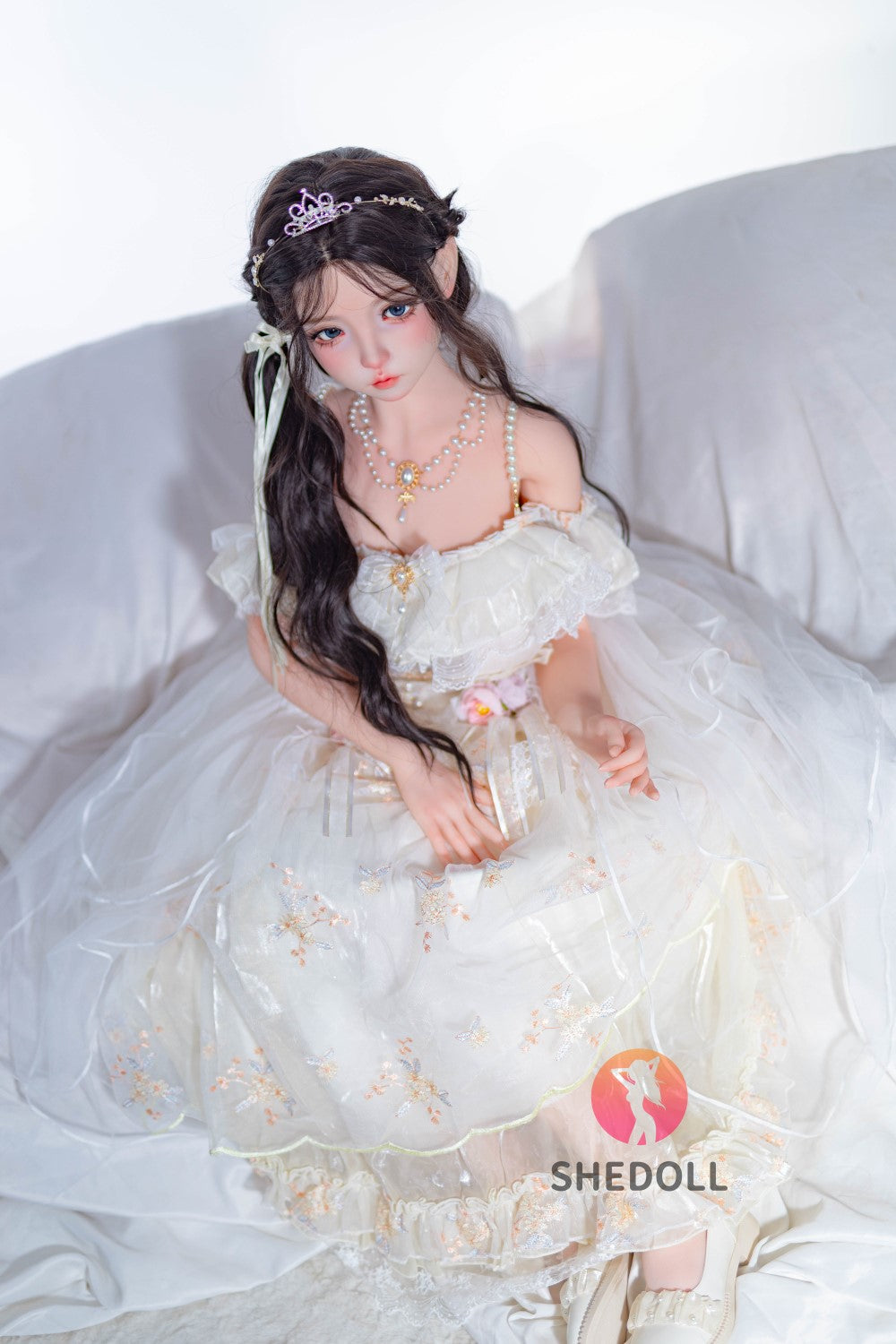 Sukkertøy sexdukke (SHEDOLL 145 cm G-cup #SH104 2.0 TPE+silikon)