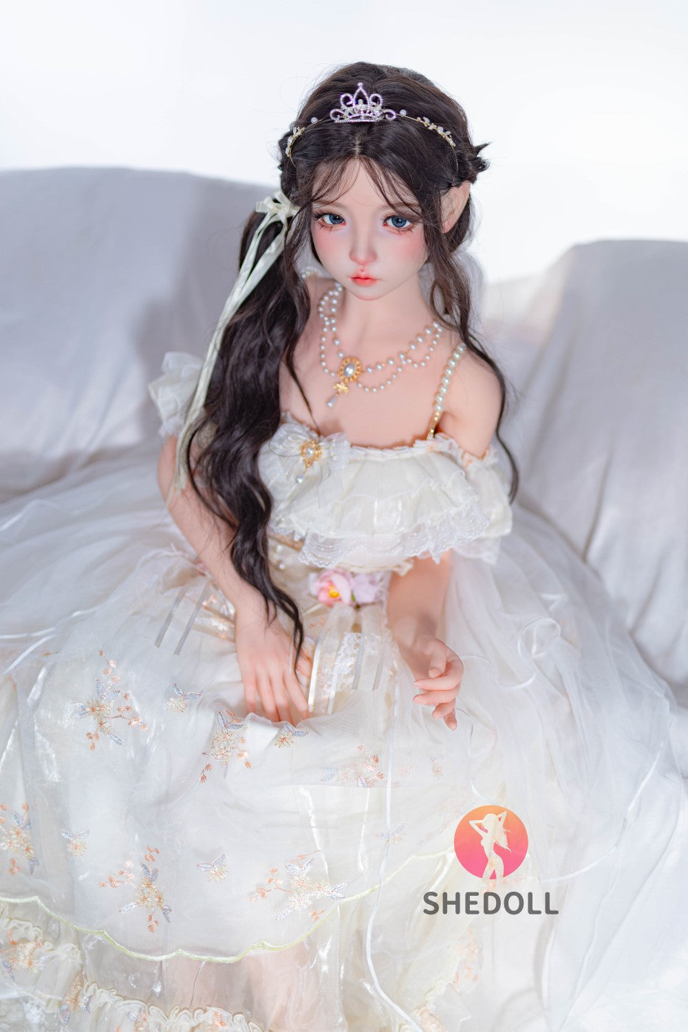 Sukkertøy sexdukke (SHEDOLL 145 cm G-cup #SH104 2.0 TPE+silikon)