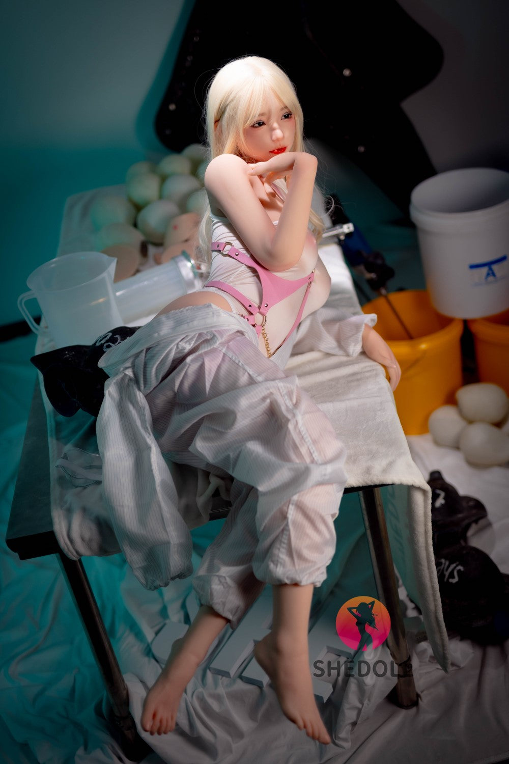 Charlene sexdukke (SHEDOLL 158 cm C-cup #SH130 2.0 TPE+silikon)