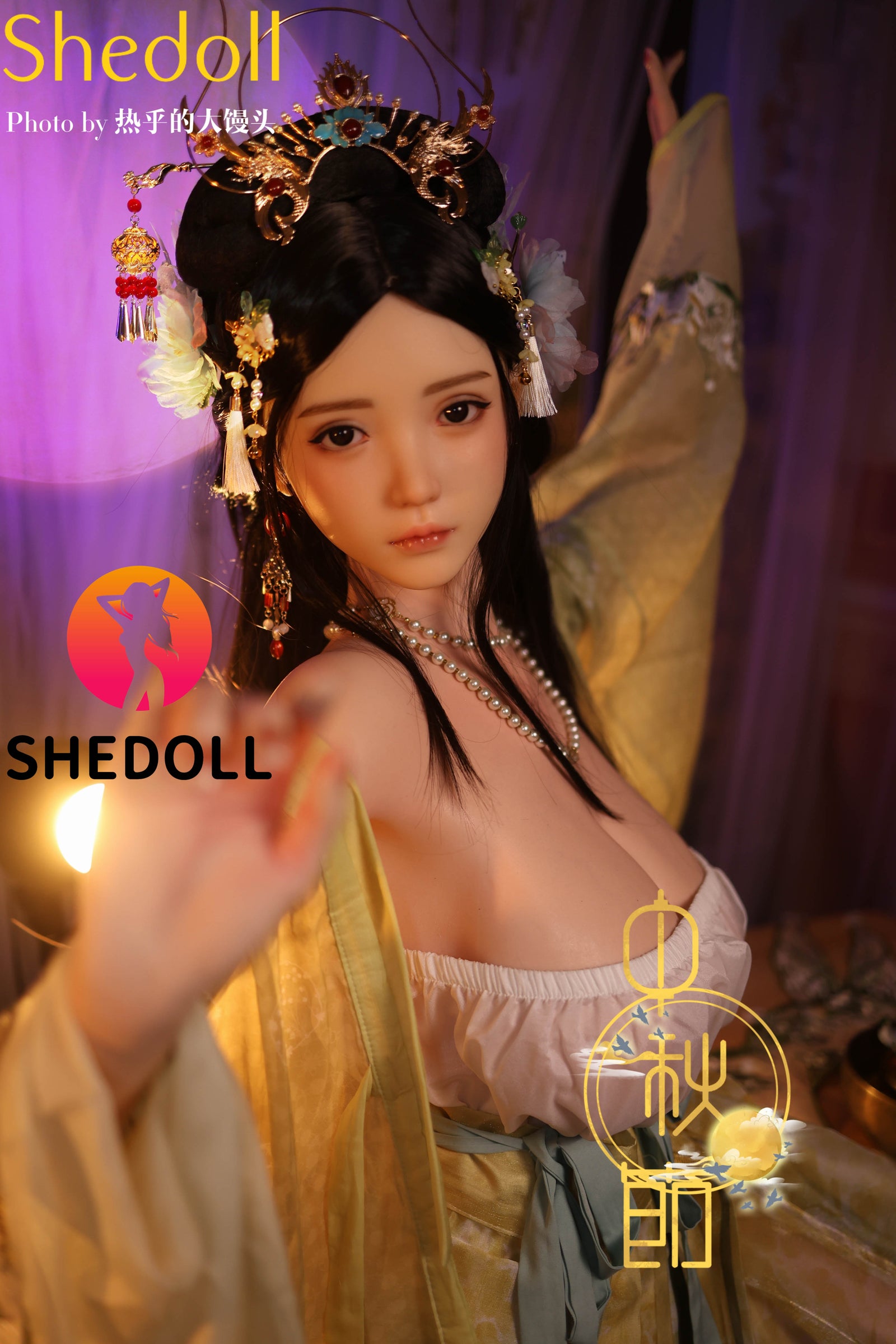 Lime sexdukke (SHEDOLL 163 cm H-cup #SH132 Silikon)