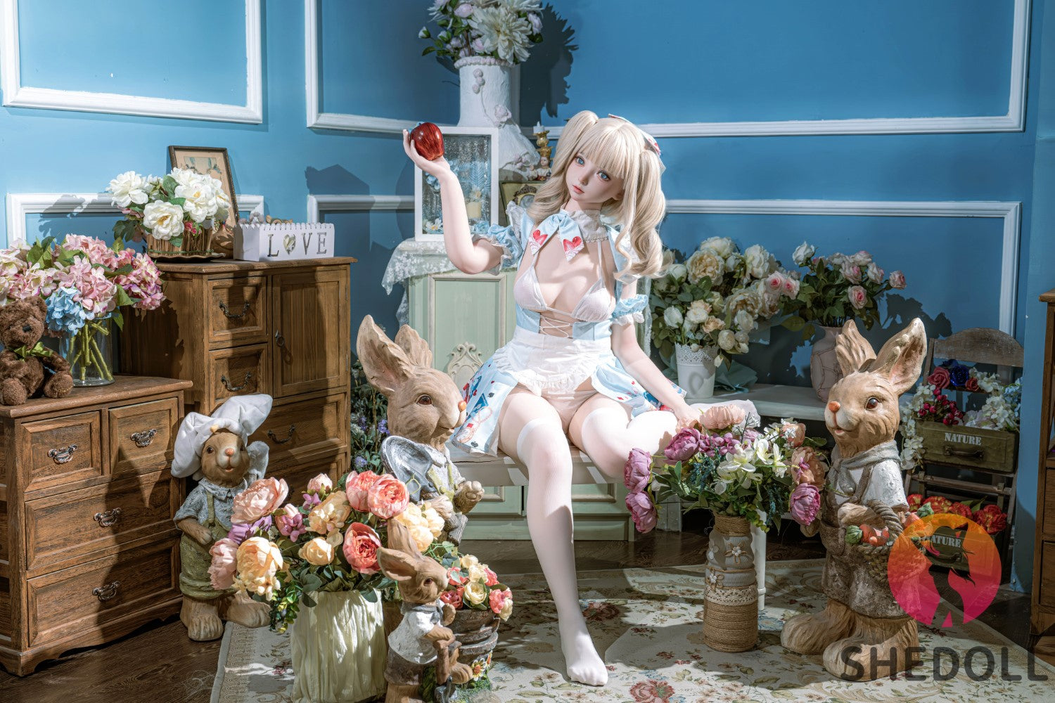 Nancy sexdukke (SHEDOLL 150 cm B-cup #SH135 2.0 TPE+silikon)