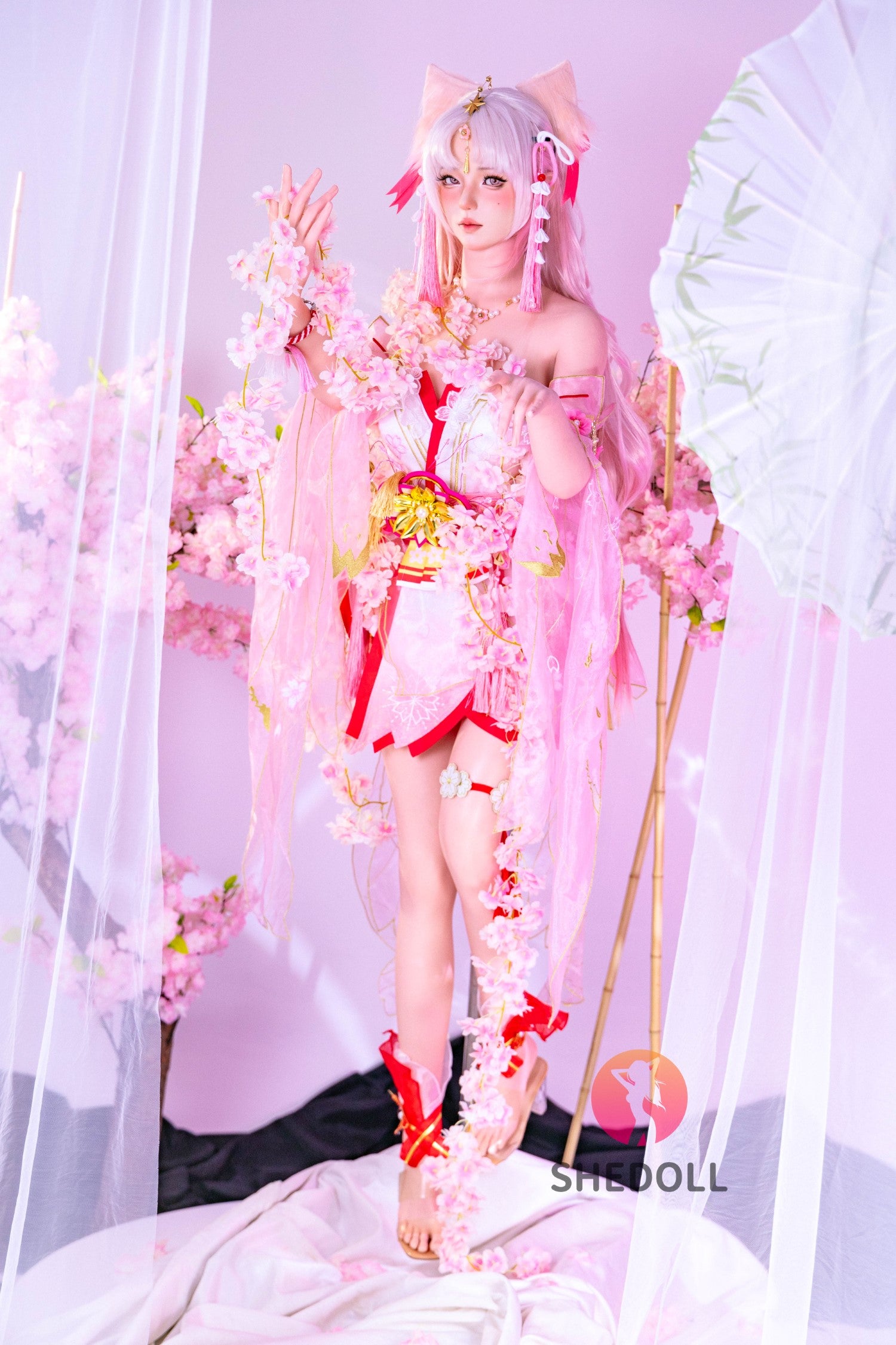 Kosame sexdukke (SHEDOLL 168 cm D-cup #SH143 2.0 silikon)