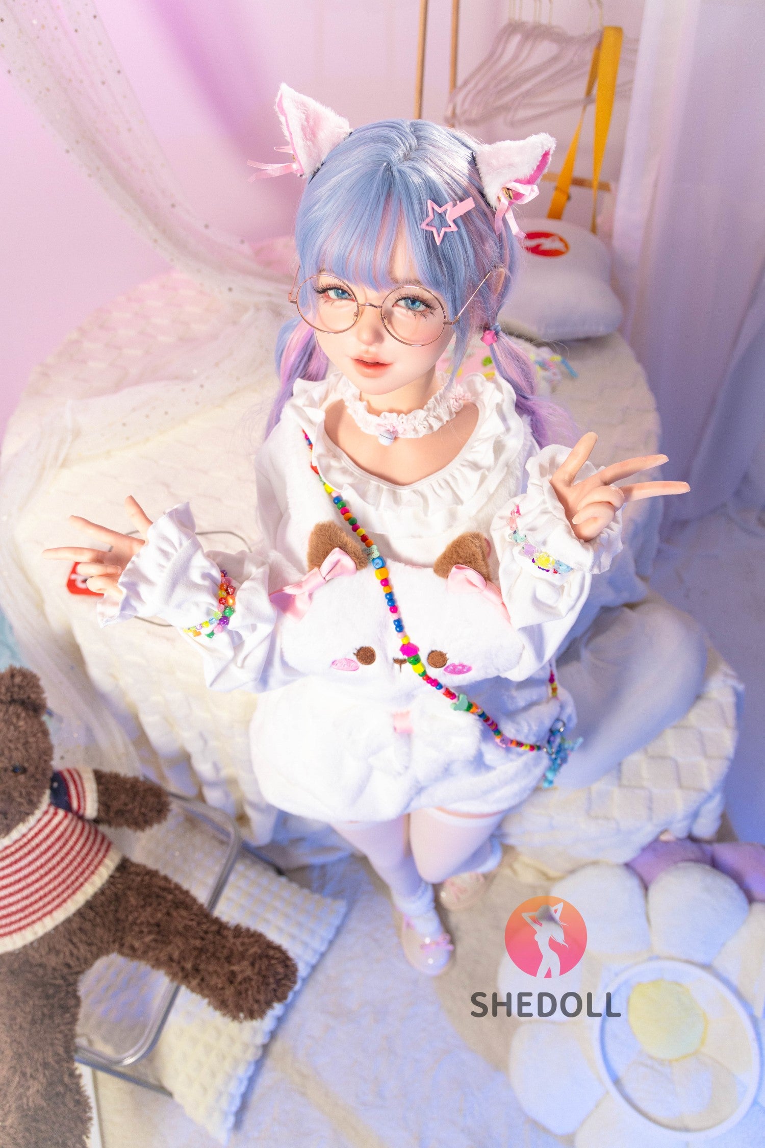 Yaya sexdukke (SHEDOLL 145 cm G-cup #SH145 Silikon)