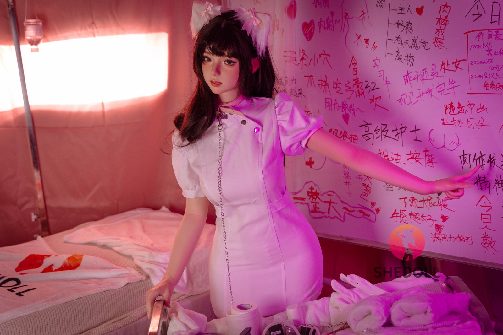 Kosame sexdukke (SHEDOLL 168 cm D-cup #SH147 2.0 silikon)