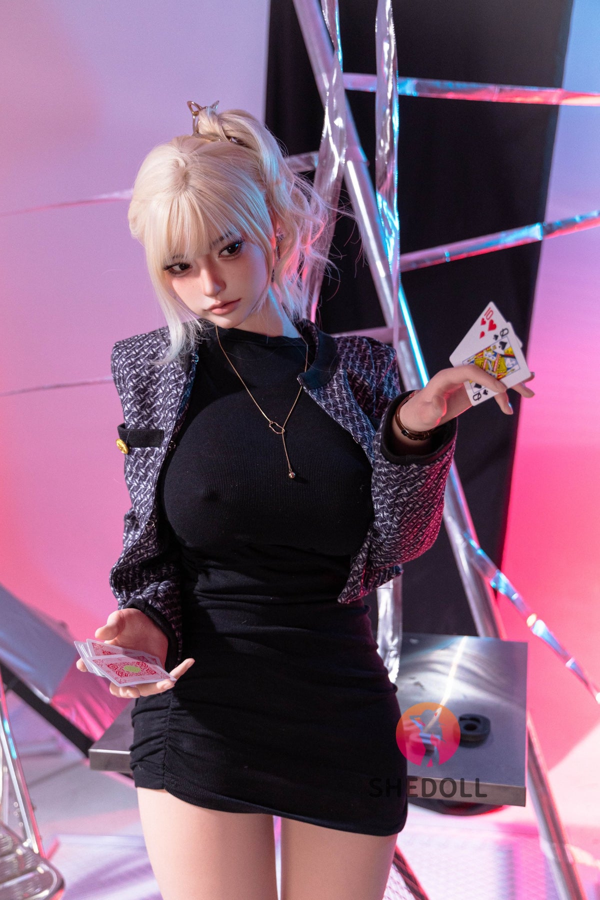 Beryl sexdukke (SHEDOLL 163 cm H-cup #SH154 Silikon)