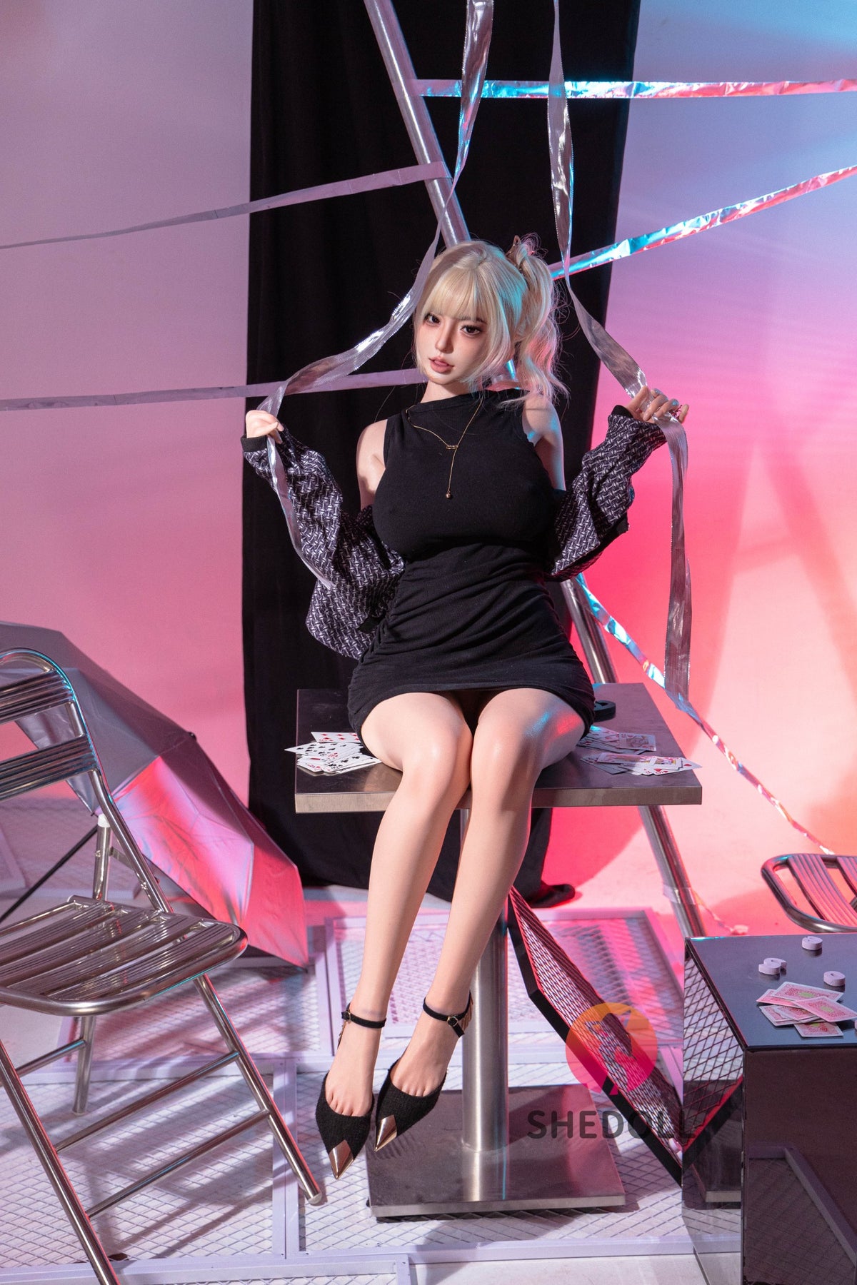 Beryl sexdukke (SHEDOLL 163 cm H-cup #SH154 Silikon)