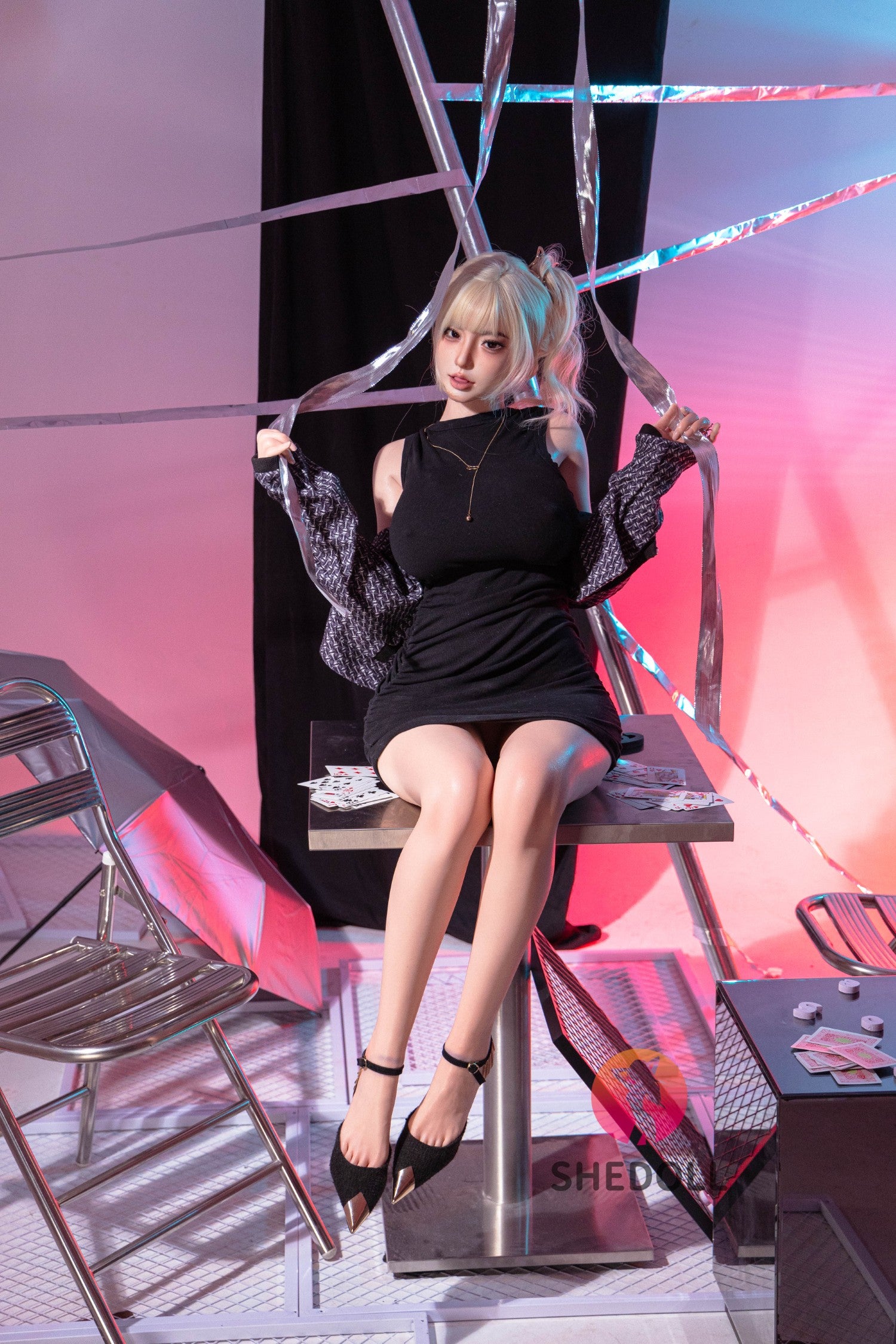 Beryl sexdukke (SHEDOLL 163 cm H-cup #SH154 Silikon)