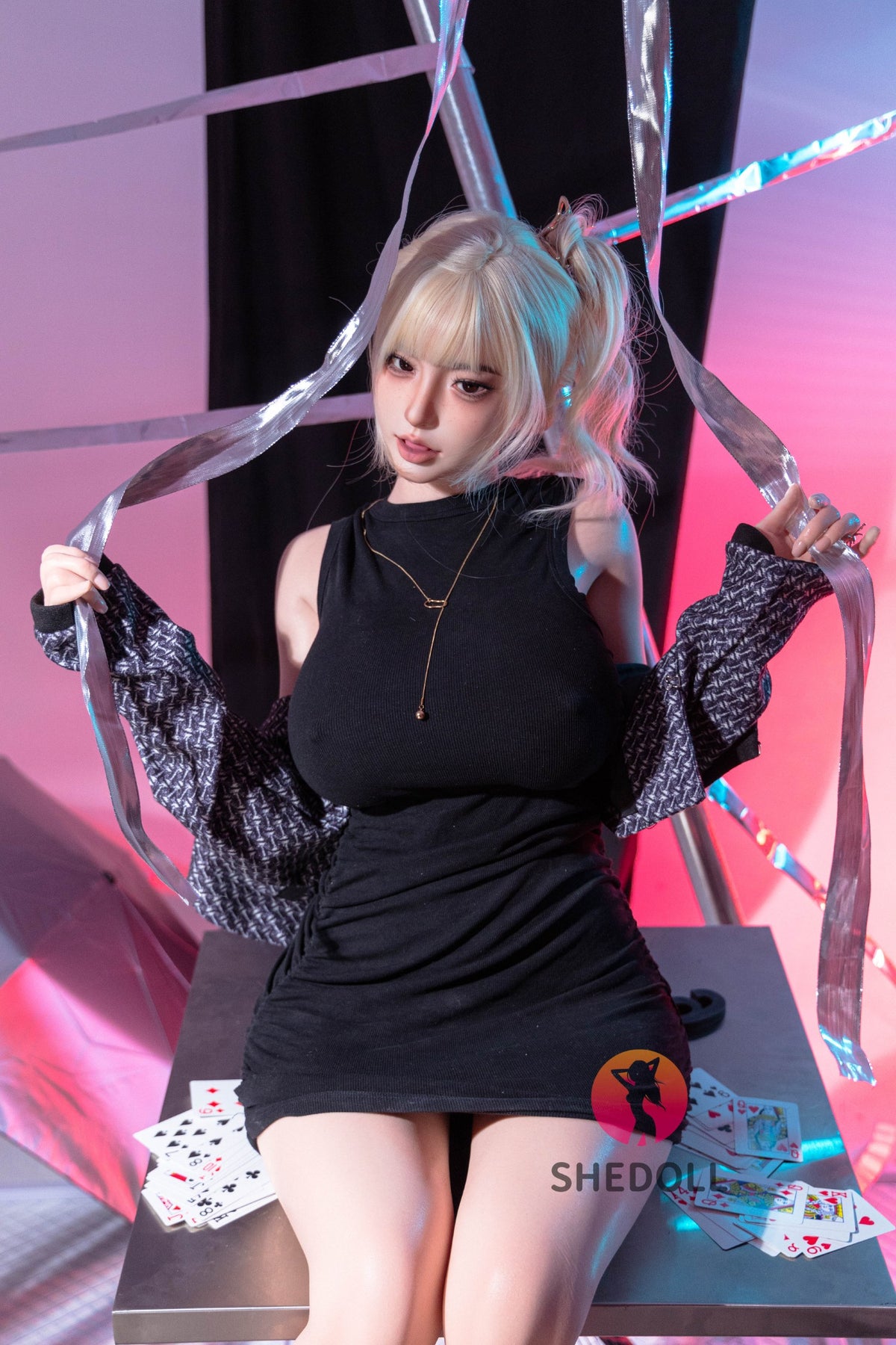 Beryl sexdukke (SHEDOLL 163 cm H-cup #SH154 Silikon)