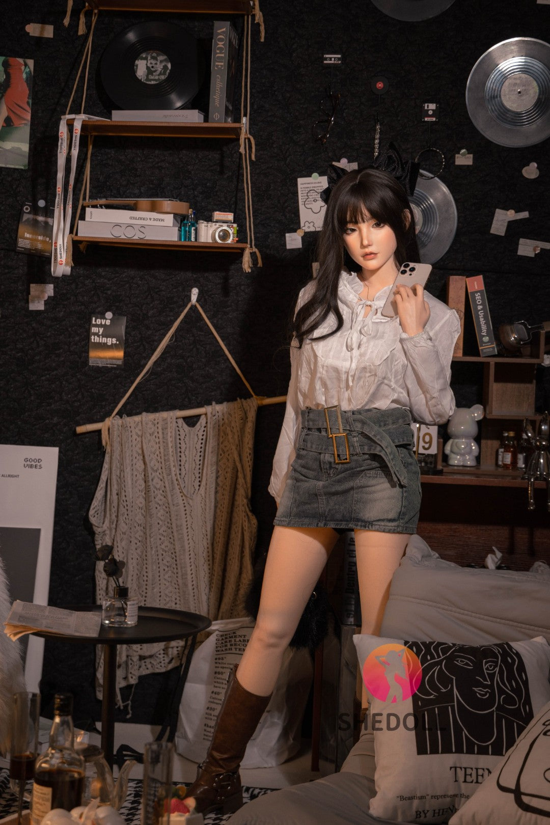 Vesper sexdukke (SHEDOLL 158 cm C-cup #SH155 Silikon)