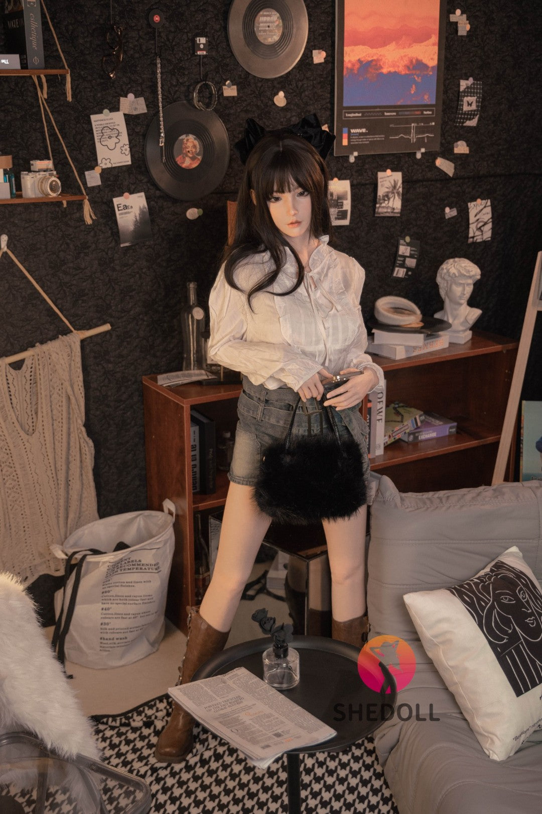 Vesper sexdukke (SHEDOLL 158 cm C-cup #SH155 Silikon)