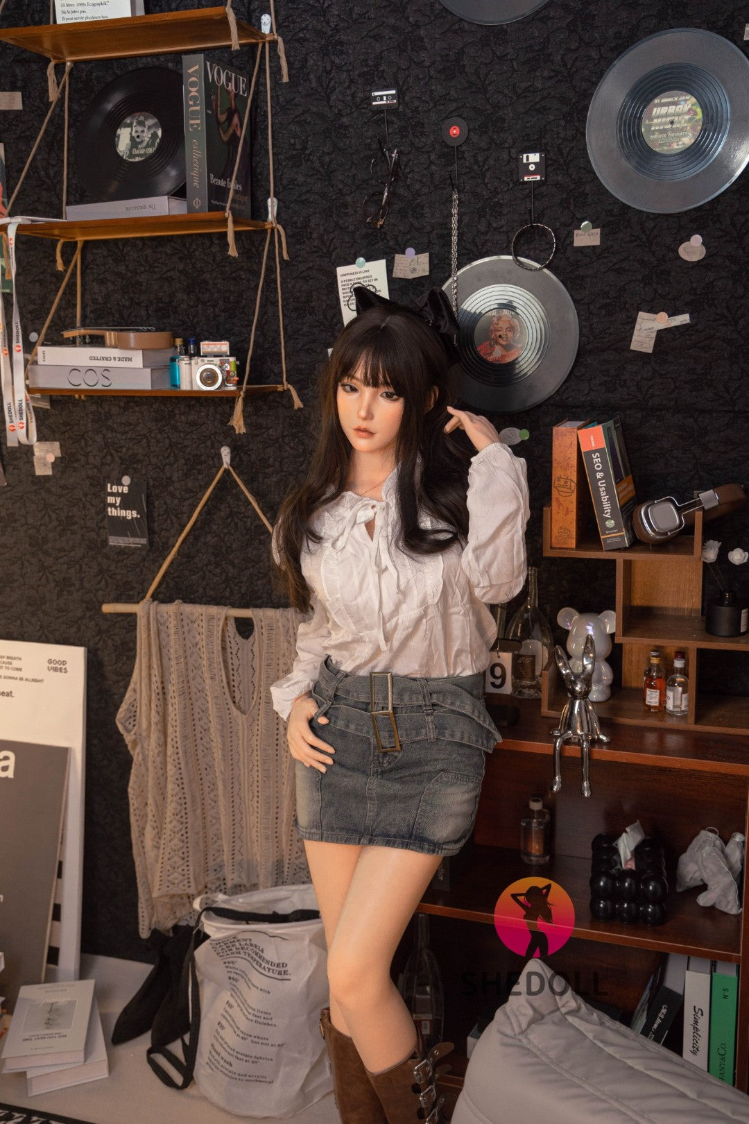 Vesper sexdukke (SHEDOLL 158 cm C-cup #SH155 Silikon)