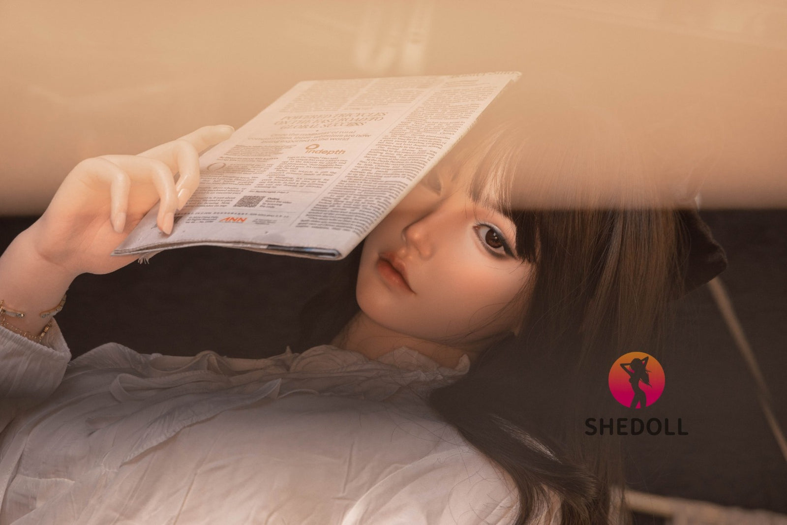 Vesper sexdukke (SHEDOLL 158 cm C-cup #SH155 Silikon)