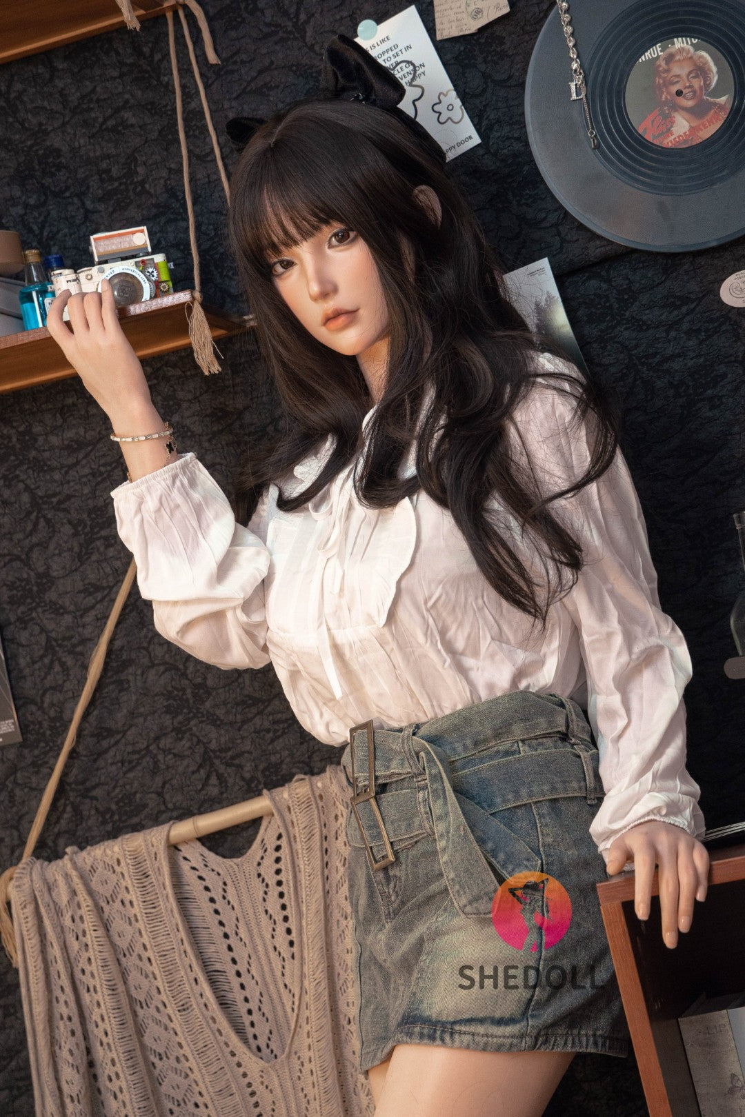 Vesper sexdukke (SHEDOLL 158 cm C-cup #SH155 Silikon)