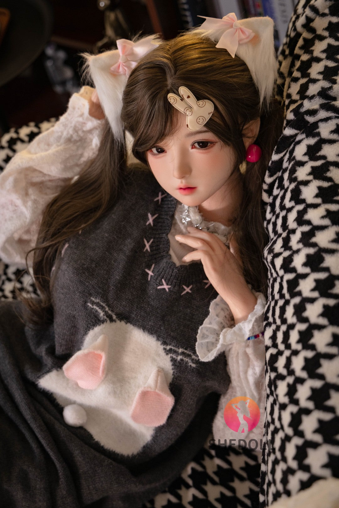 Cece sexdukke (SHEDOLL 145 cm G-cup #SH156 Silikon)