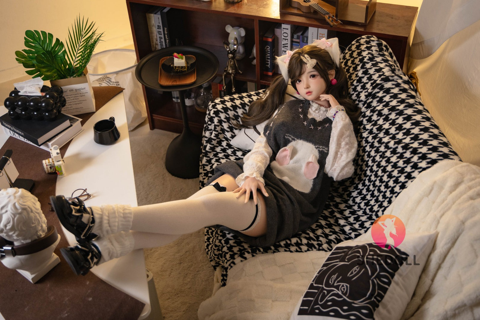 Cece sexdukke (SHEDOLL 145 cm G-cup #SH156 Silikon)