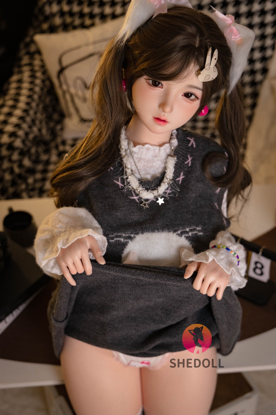 Cece sexdukke (SHEDOLL 145 cm G-cup #SH156 Silikon)