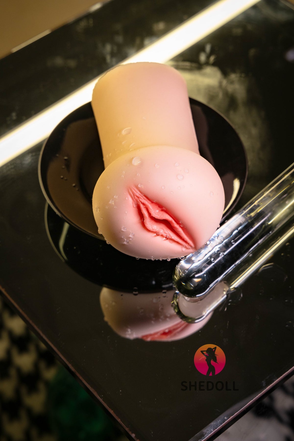 Realistisk onani (SHEDOLL #SH160 Silikon og TPE)