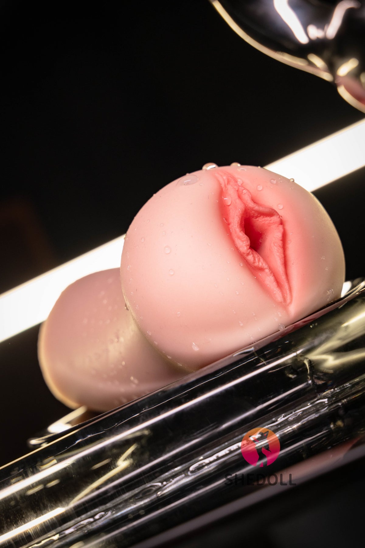 Realistisk onani (SHEDOLL #SH160 Silikon og TPE)