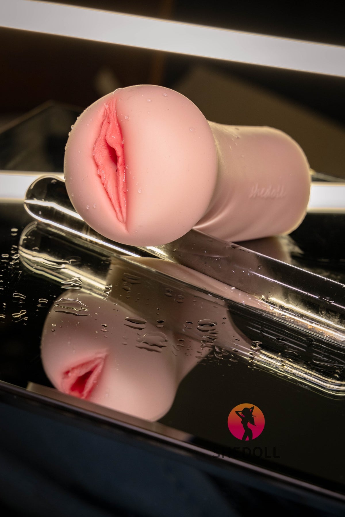 Realistisk onani (SHEDOLL #SH160 Silikon og TPE)