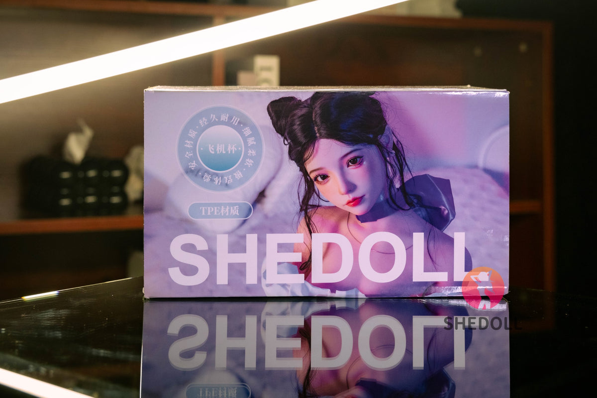 Realistisk onani (SHEDOLL #SH160 Silikon og TPE)