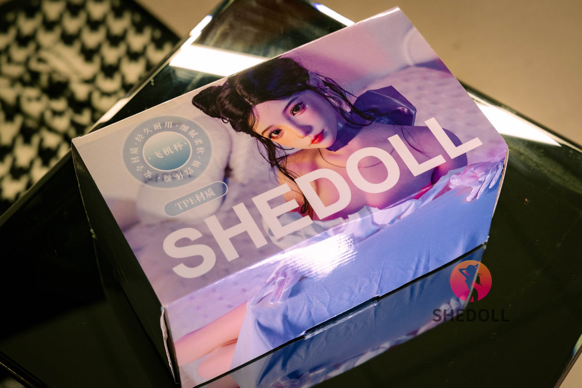 Realistisk onani (SHEDOLL #SH160 Silikon og TPE)