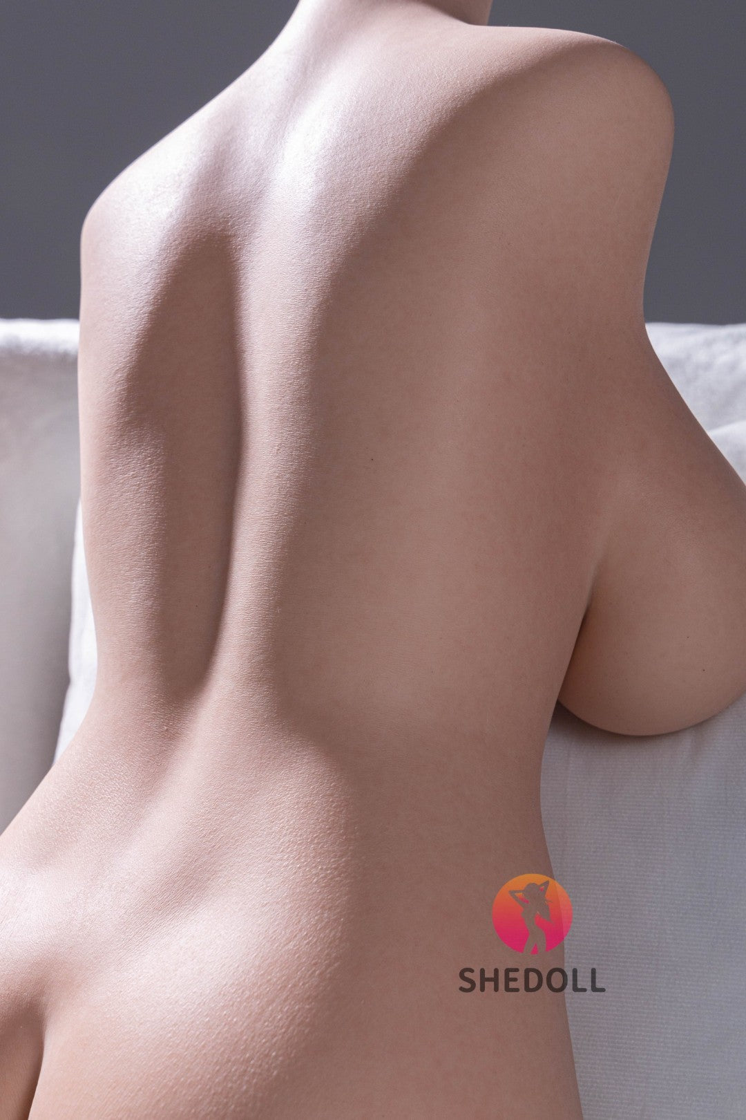 Torso sexdukke (SHEDOLL 70 cm D-cup #SH163 Silikon)