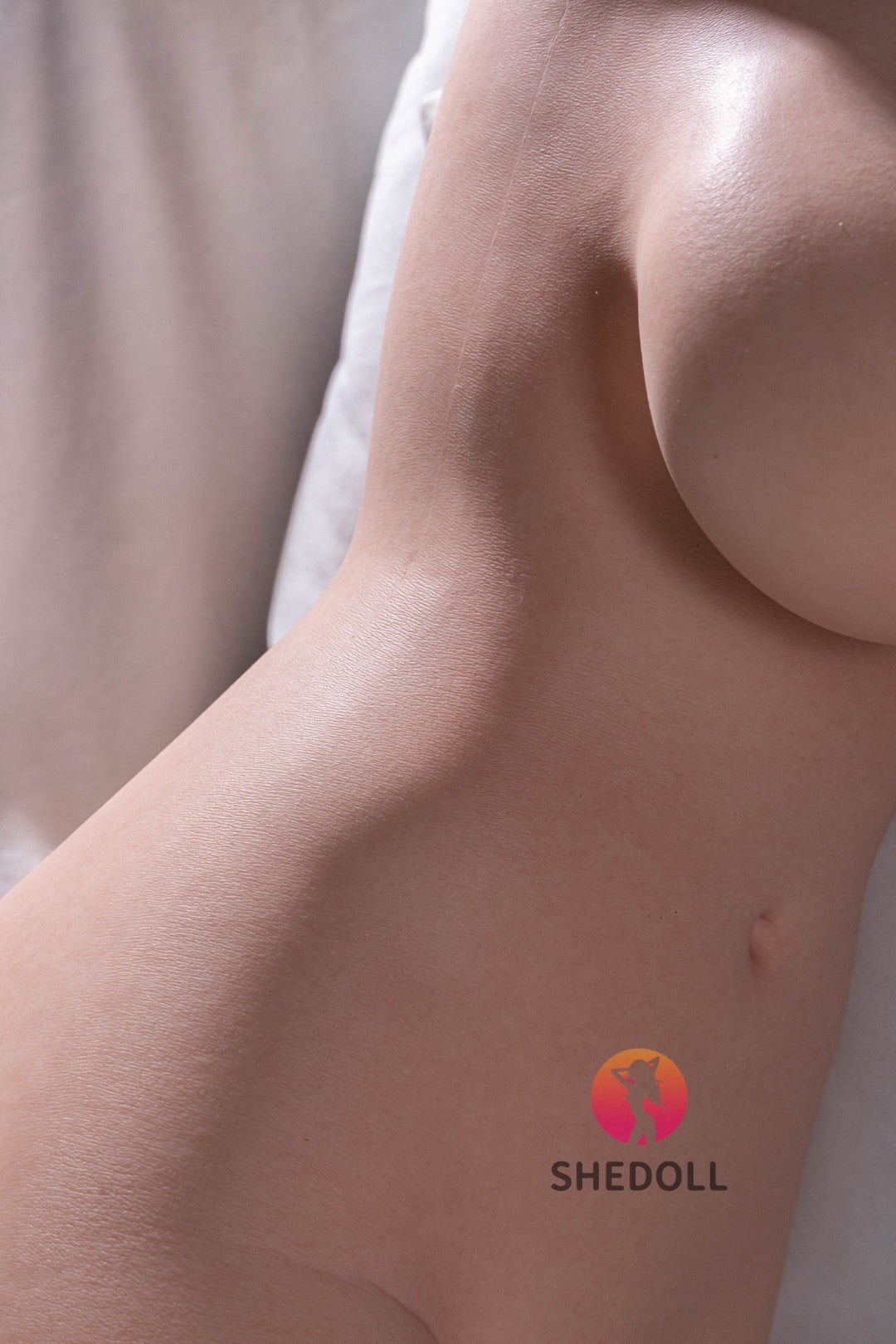 Torso sexdukke (SHEDOLL 70 cm D-cup #SH163 Silikon)