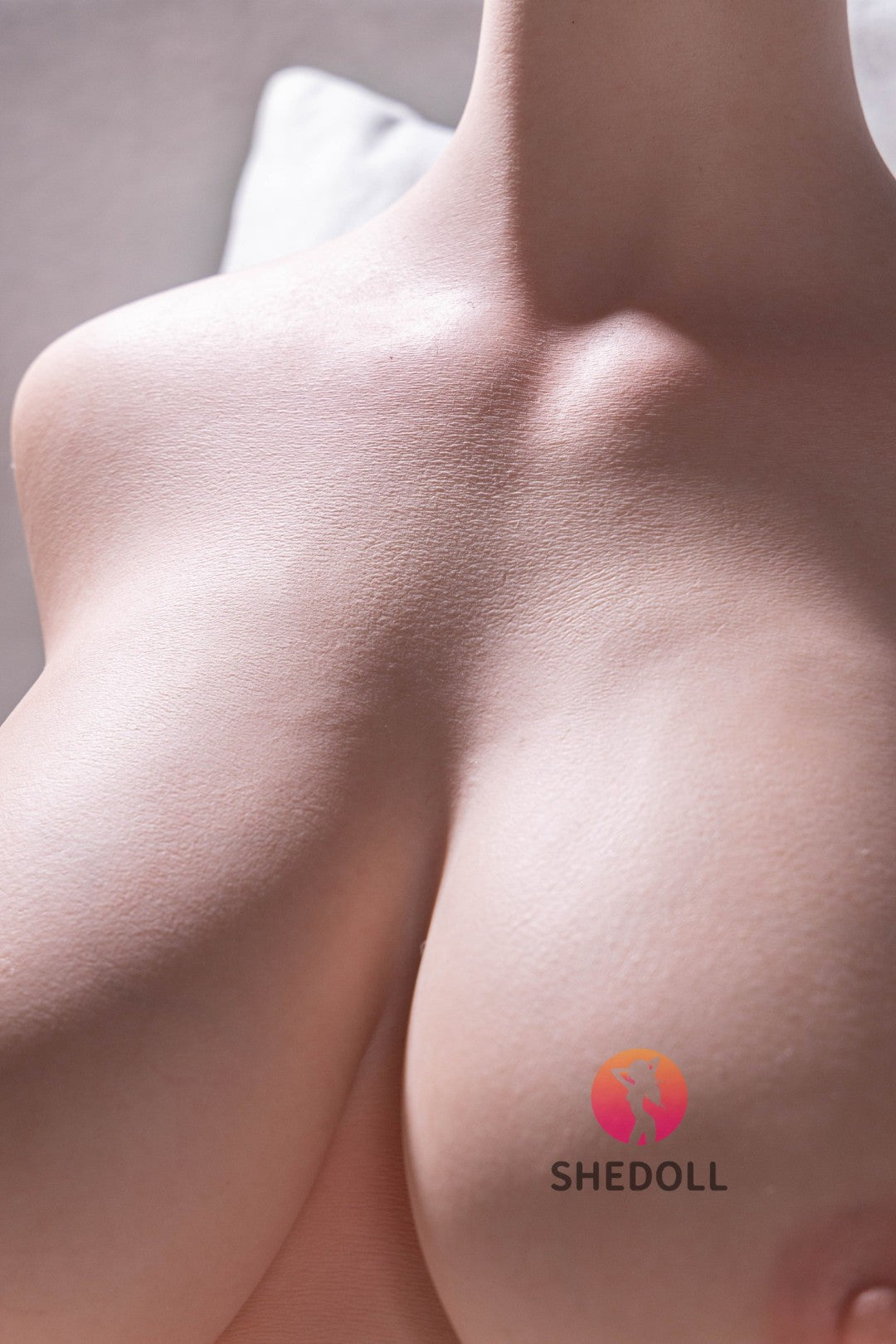 Torso sexdukke (SHEDOLL 70 cm D-cup #SH163 Silikon)