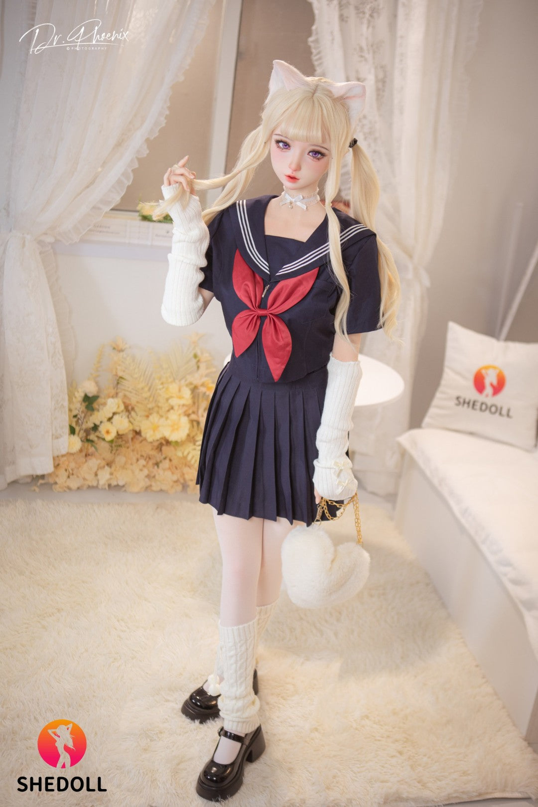 Cece sexdukke (SHEDOLL 148 cm D-cup #SH166 2.0 silikon)