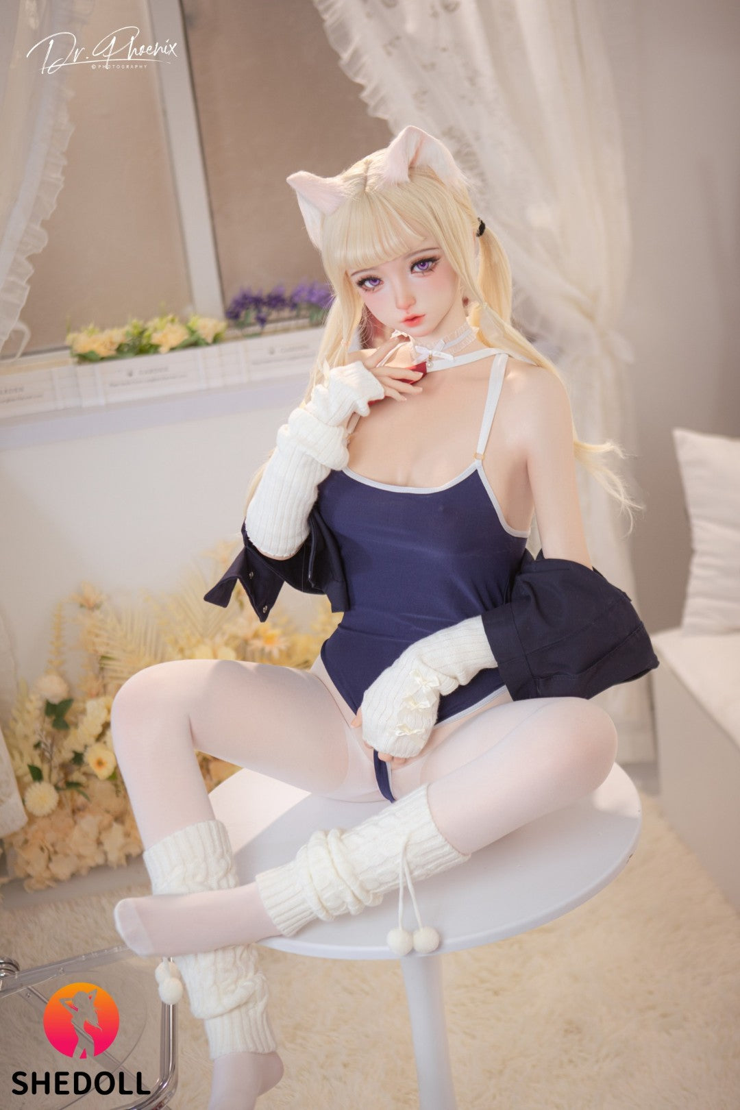 Cece sexdukke (SHEDOLL 148 cm D-cup #SH166 2.0 silikon)