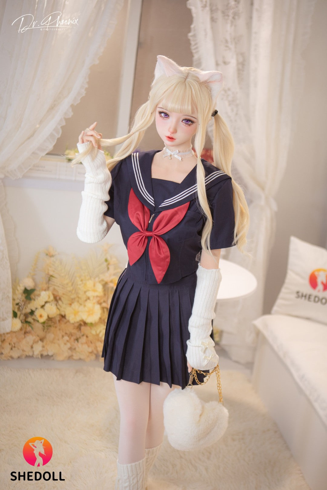 Cece sexdukke (SHEDOLL 148 cm D-cup #SH166 2.0 silikon)