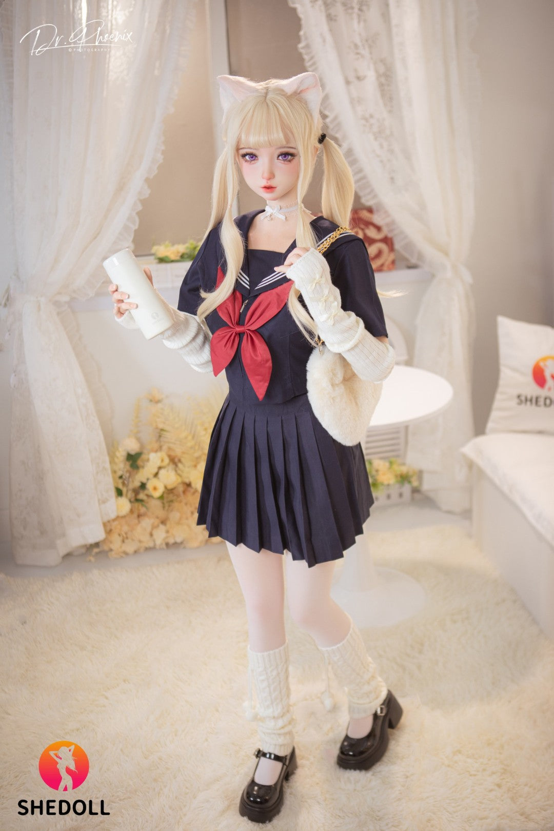 Cece sexdukke (SHEDOLL 148 cm D-cup #SH166 2.0 silikon)